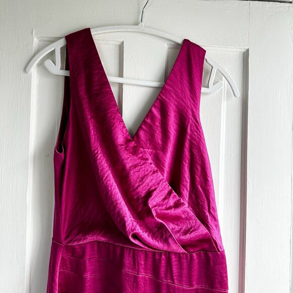 Adelyn Rae Tasha Gown Dress Deep Fuchsia NWT - Picture 3 of 10